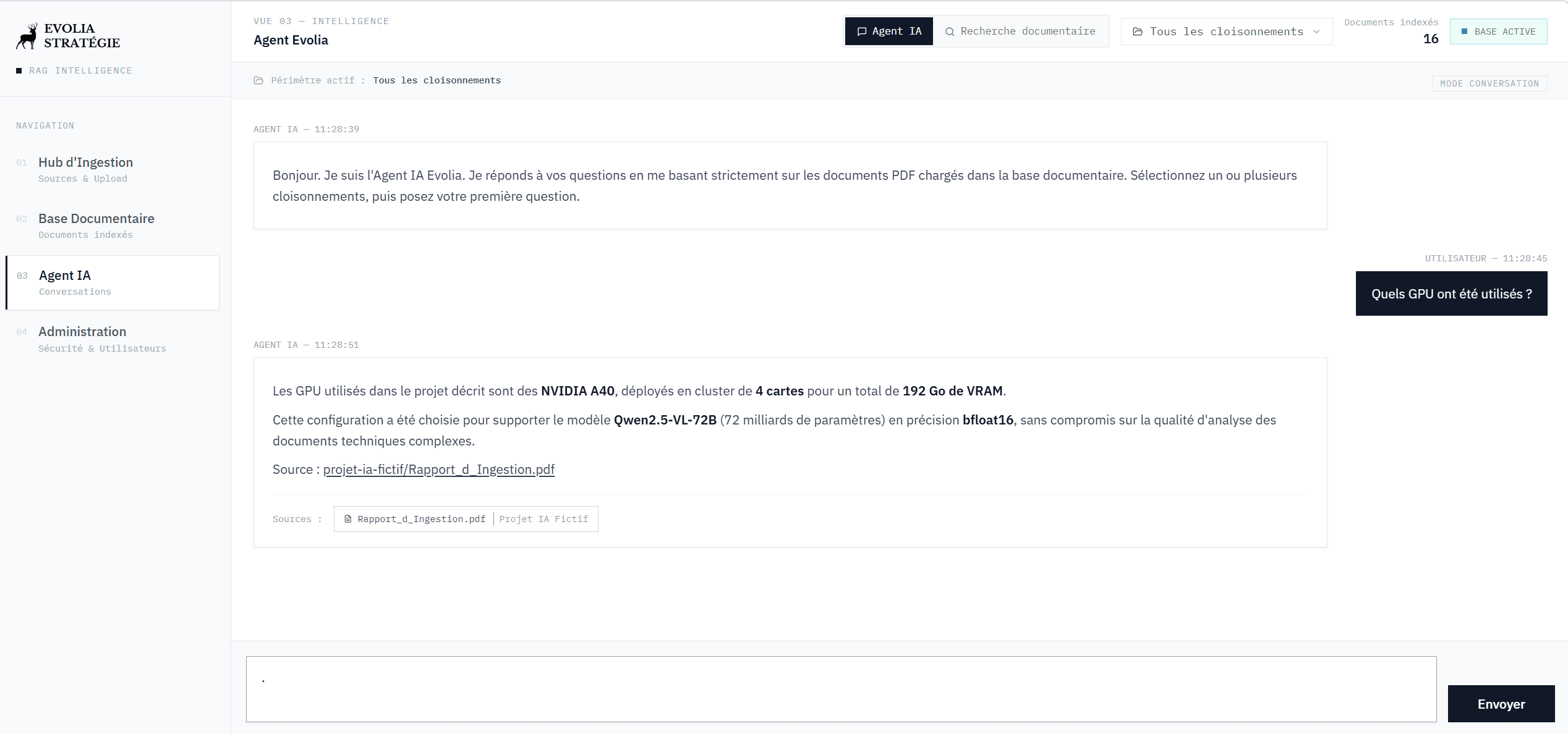 Le Chatbot IA Souverain Connecté à Toutes Vos Données